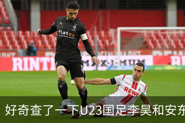 好奇查了一下U23国足李昊和安东尼奥， 真是不查不知道，一查惊叹号。
